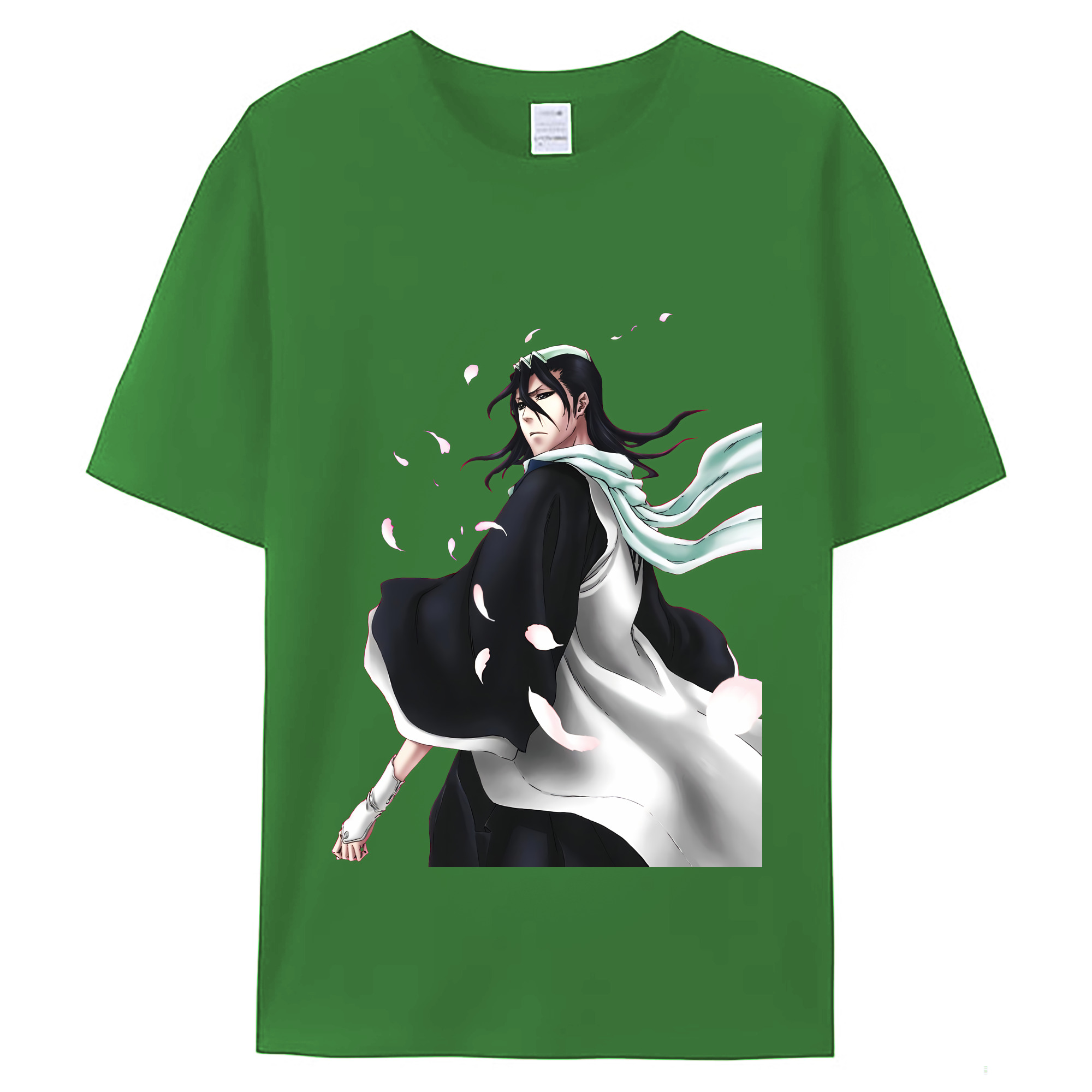（画像用） ブリーチ くちき びゃくや BLEACH Kuchiki Byakuya レディースカジュアルプリントTシャツ（綿100％）